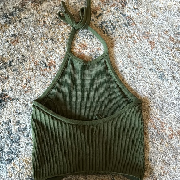 PacSun ribbed halter top - Picture 3 of 4